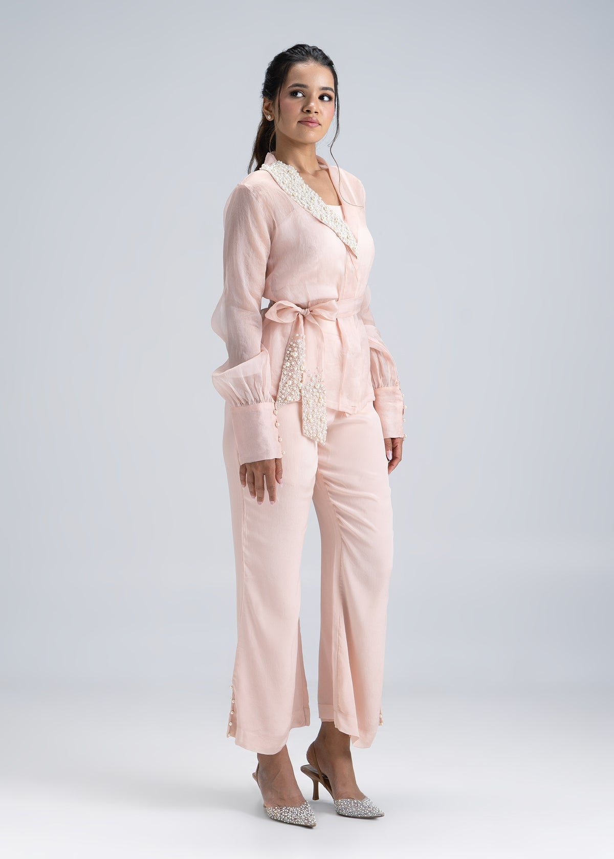 Blush Bow Set