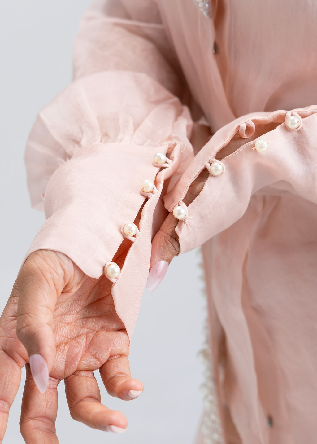 Blush Bow Set