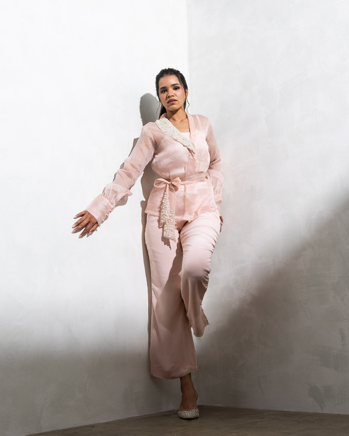 Blush Bow Set